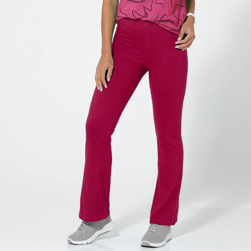 Bootcut legíny čerešňová 036 Blancheporte 65217617