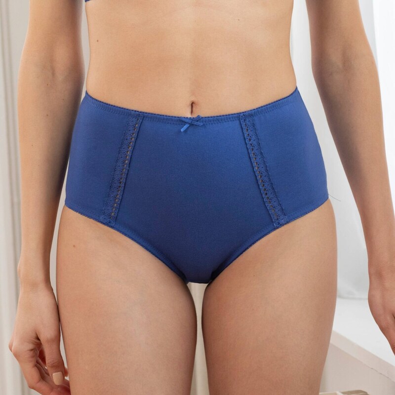 Súprava 2 super maxi nohavičiek smaragdová+ nám.modrá 052 Blancheporte 65217729