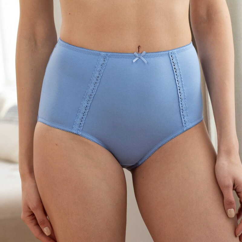 Súprava 2 super maxi nohavičiek modrá+lila 044 Blancheporte 65217731