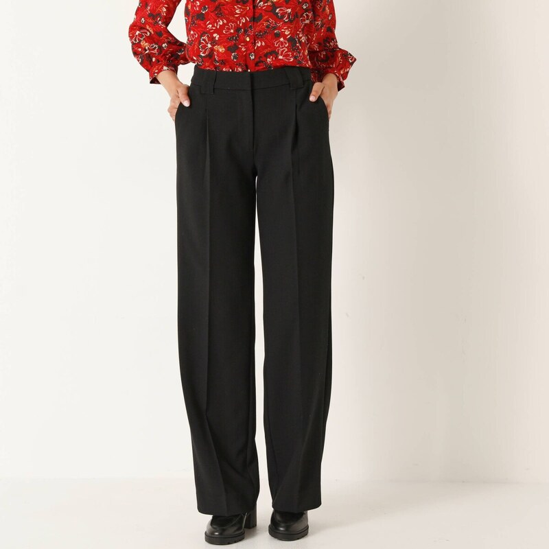 Splývavé široké nohavice čierna 050 Blancheporte 65219030