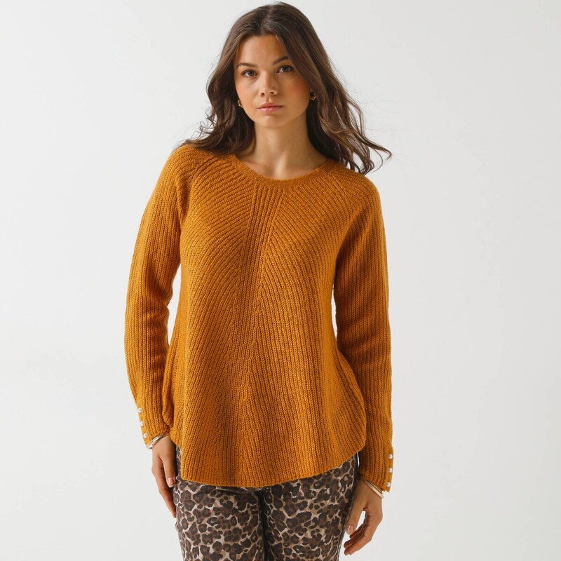 Rozšírený dlhý pulóver kari 048 Blancheporte 65219151