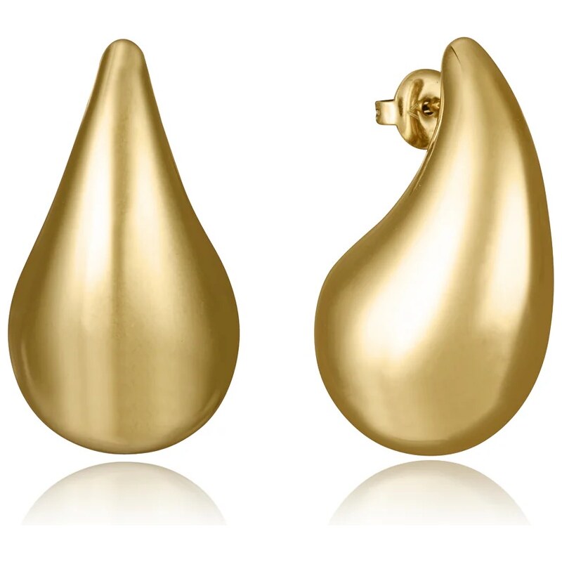 Viceroy Pozlátené oceľové náušnice Tear Drop Air 14198E01012 66709238