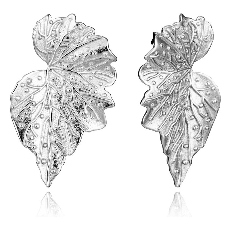 Viceroy Jedinečné strieborné náušnice Listy 2313E000-00 66588443