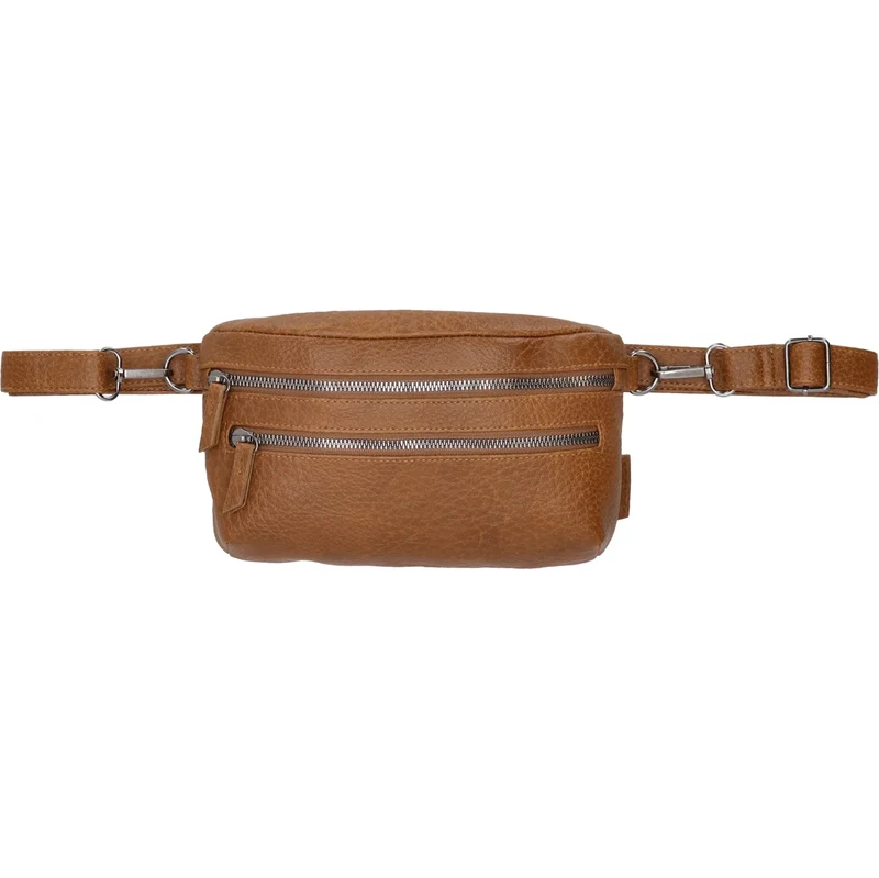 Beagles Hnedá dvojitá kožená ľadvinka „Shade“ 65263839