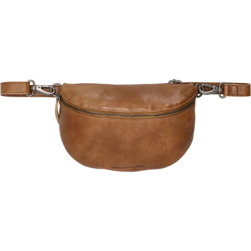 Hide & Stitches Hnedá kožená ľadvinka „Venitta“ 65263844