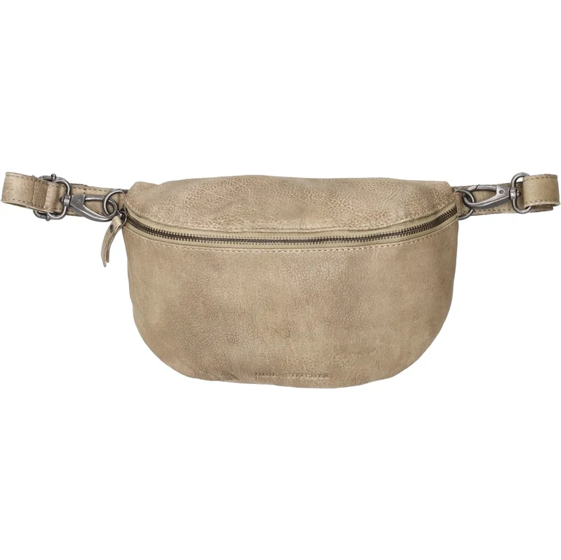 Hide & Stitches Béžová kožená ľadvinka „Venitta“ 65263845