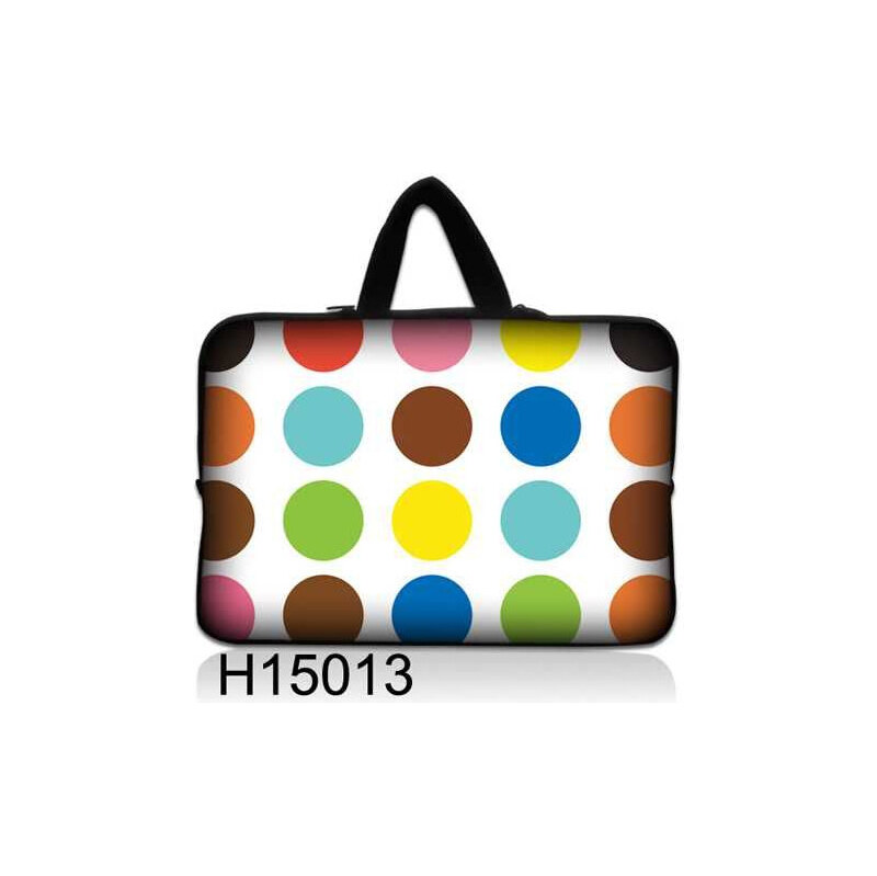 Taška Huado na notebook do 10.2 Polka dots 65220543