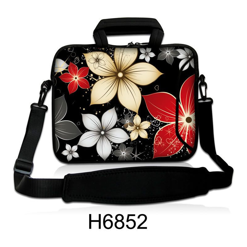 Taška cez rameno Huado do 13.3 Večerné kvety 65220730