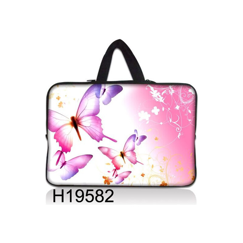 Taška Huado na notebook do 17.4 Ružové motýle 65220715