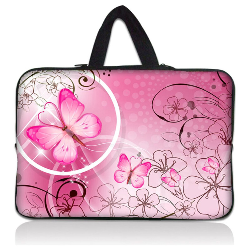 Taška Huado na notebook do 12.1 Rúžový motýľ 65220854