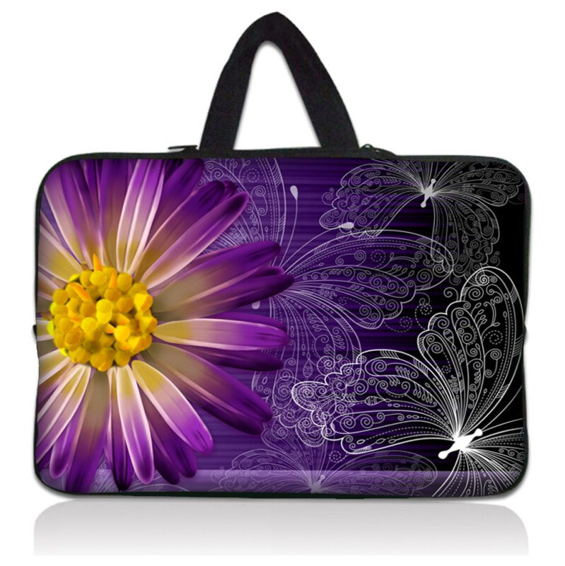 Taška Huado na notebook do 10.2 Gerbera a motýle 65220879
