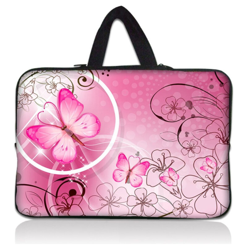 Huado taška na notebook do 10.2 Motýlik ružový 65220876