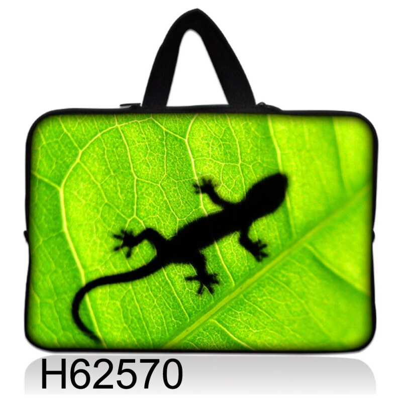 Taška Huado na notebook do 10.2 Zelený Gekon 65221006