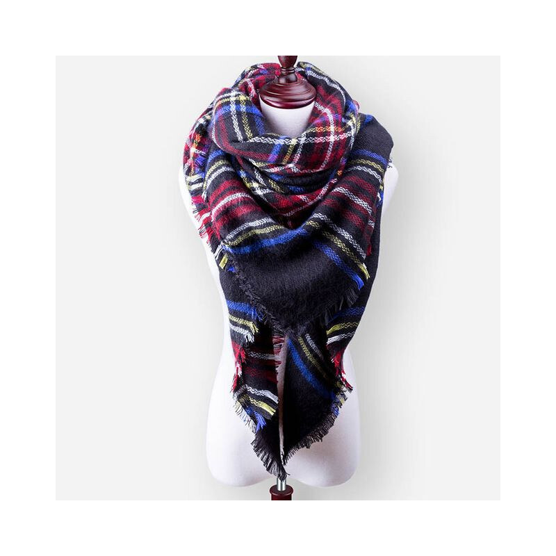 Cixi Blanket dámsky šál pončo Dark 140 cm 65221688