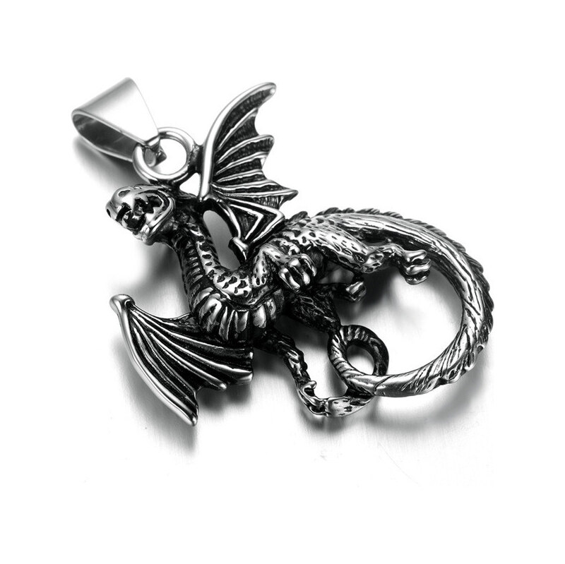 Impress Jewelry Prívesok z chirurgickej ocele Welsský drak 65221858
