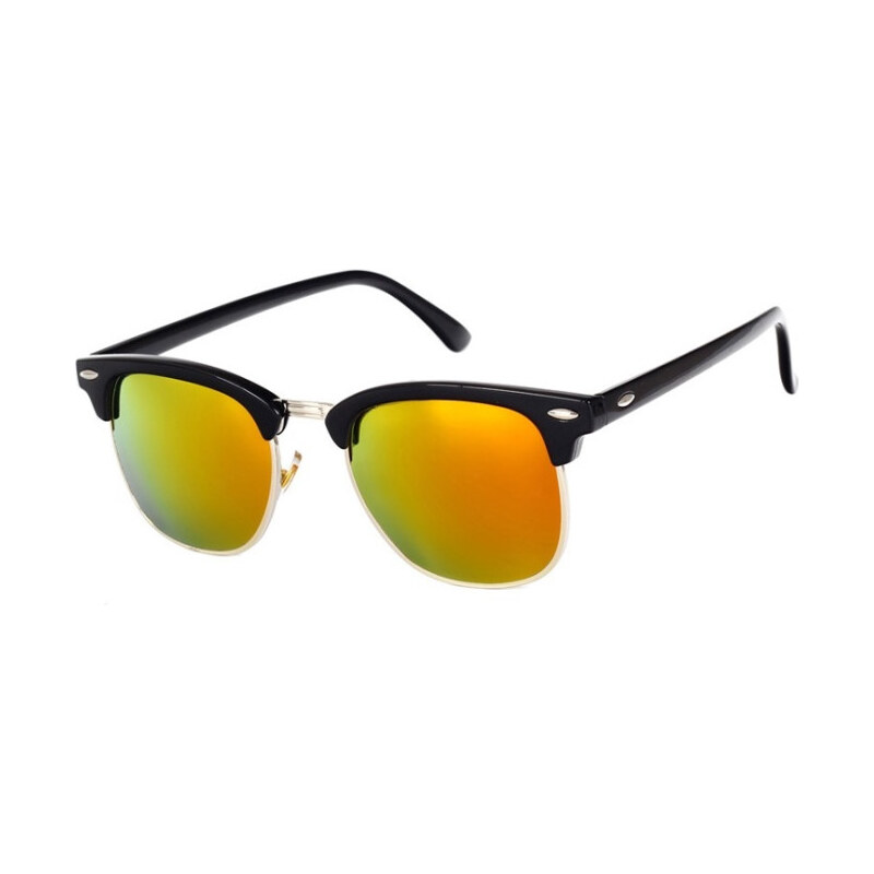 Wayfarer style Slnečné polarizačné okuliare wayfarer Gentleman zlaté 65222053