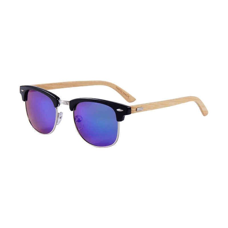 Wayfarer style Wayfarer drevené Old School slunečné okuliare WOL147M 65222057