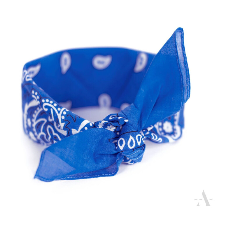 Artofpolo Šatka Bandana Classic rebel Modrá 65222060