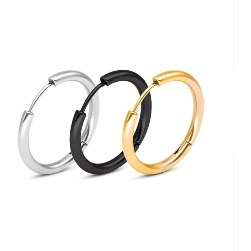 Impress Jewelry Ocelové náušnice kruhy 25 mm Chucky 65222388