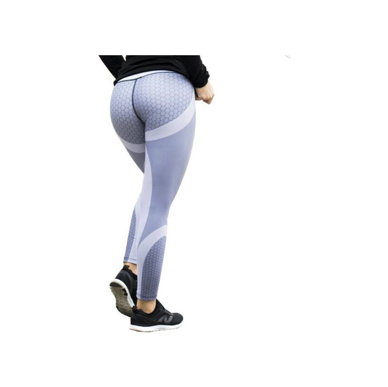 Carla Dámske Športovné legíny Fitness šedé 65222460