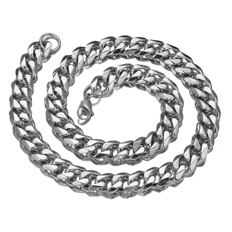 Impress Jewelry Retiazka z chirurgickej ocele Masive Cuban Silver- 8 65222489