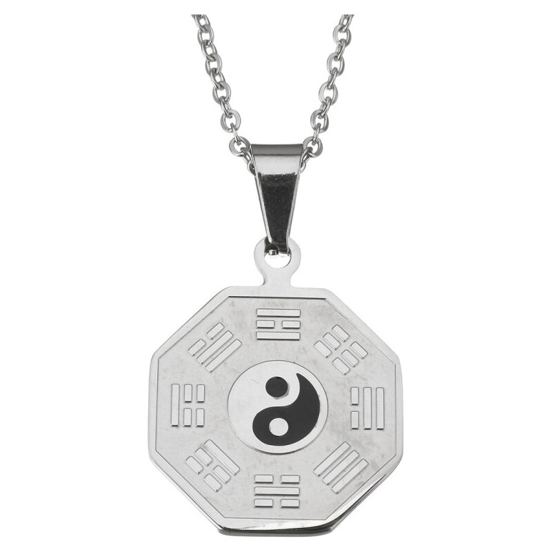 Impress Jewelry Oceľový prívesok osem trigramov Bagua 65222495