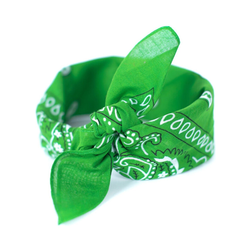 Artofpolo Šatka Bandana Classic rebel Hráškový 65222501