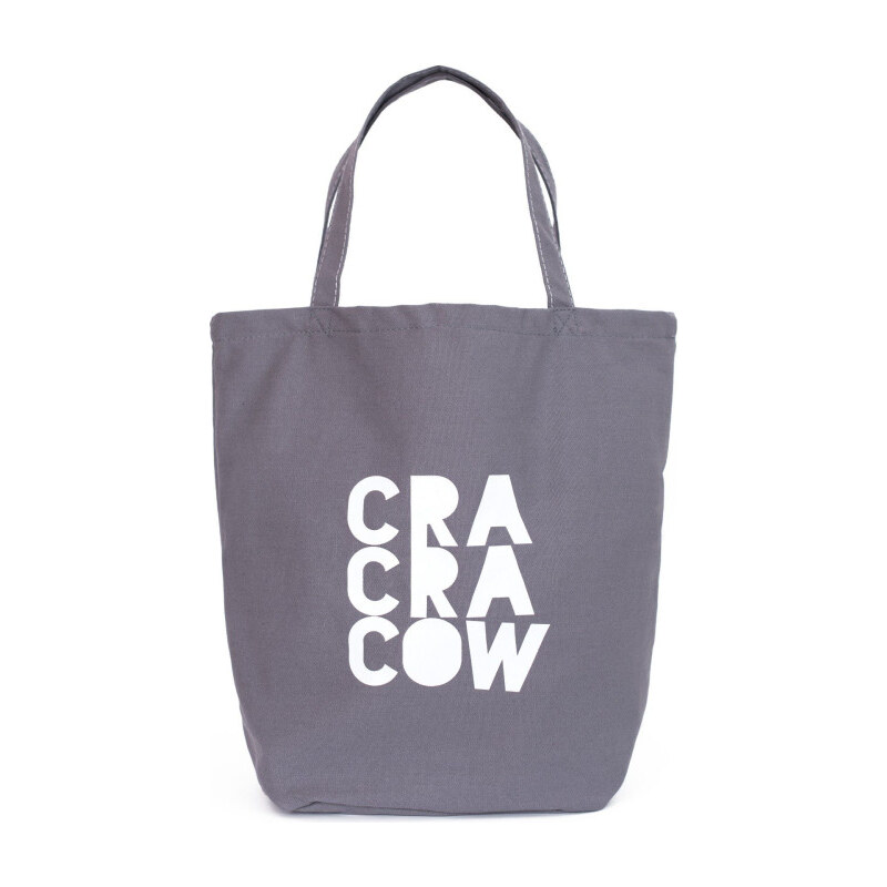 Carla Shopper nákupná taška Cra Cra Cow šedá 65222506