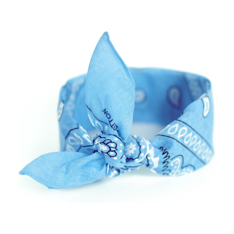 Artofpolo Šatka Bandana Classic rebel svetlo modrý 65222502