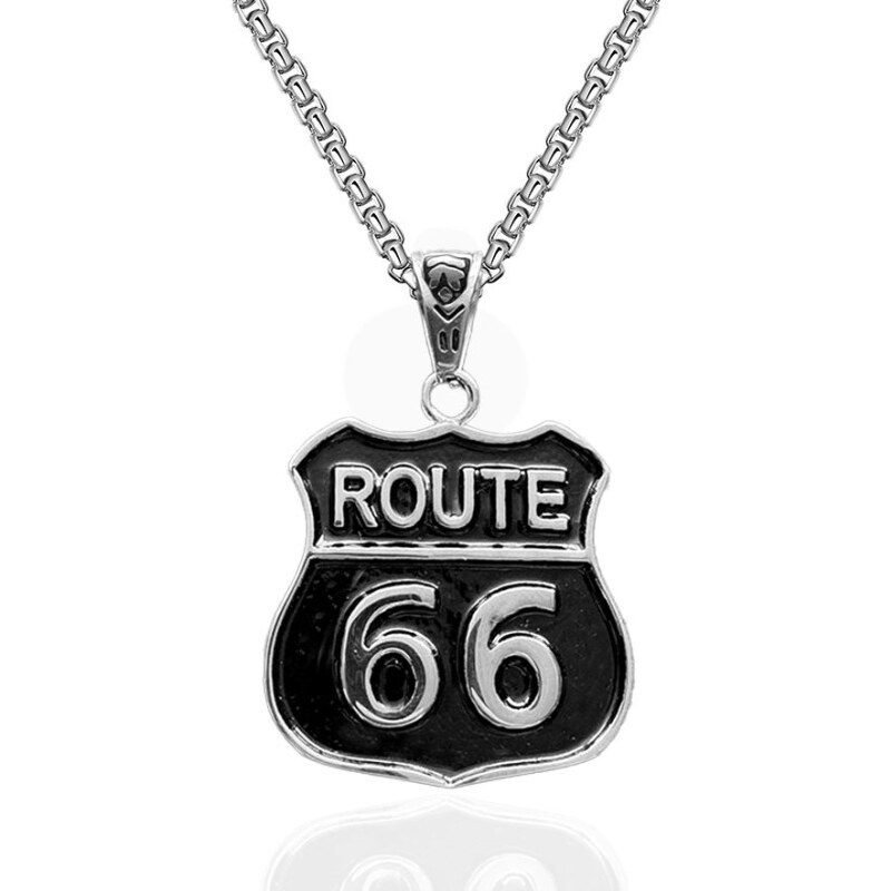 Impress Jewelry Prívesok z chirurgickej ocele Route 66 65222647