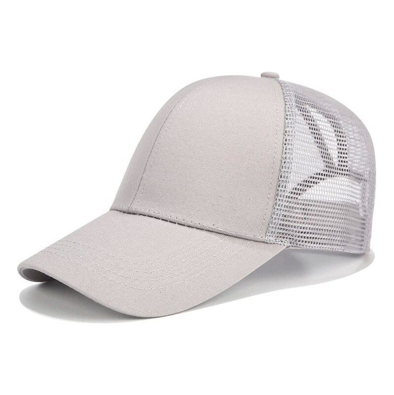 Carla Dámska šiltovka na cop Šedá 65222676