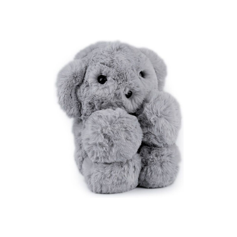 Lifestyle Kožušinový detský batôžtek Šedý medvedík 65222792