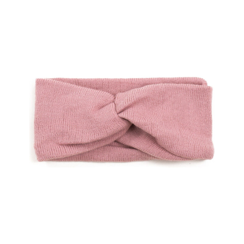 Artofpolo Dámska pletená čelenka Ružová 65222842