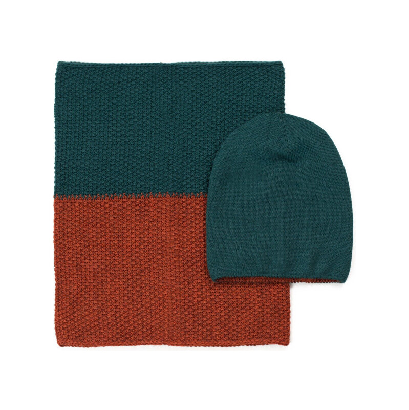 Artofpolo Dámsky set čiapka a šál Double 65222945