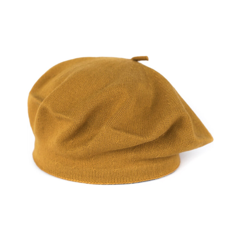 Artofpolo Dámska baretka Neapol Horčicová 65223006