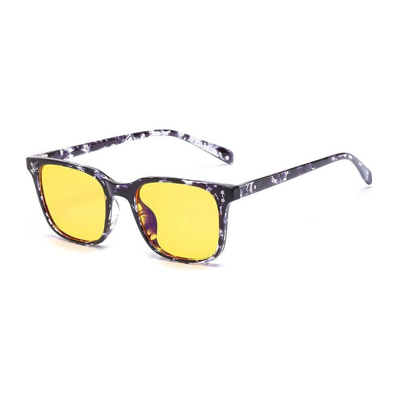 Wayfarer style Okuliare na počítač pre hráčov Anti Blue Ray YWEC11- 65223067