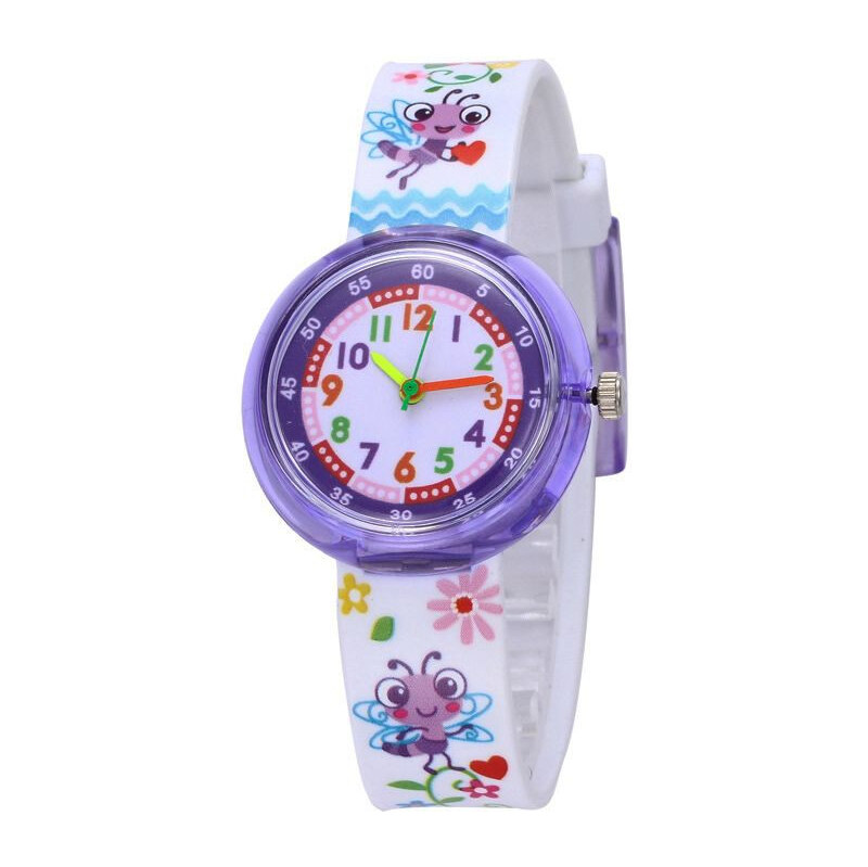 Shim Watch Dievčenské silikónové hodinky Chrobáčik 65223141