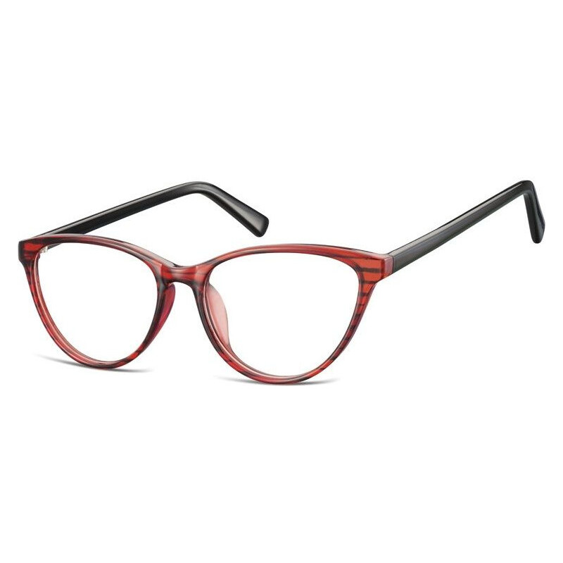 Olympic eyewear Dámske nedioptrické okuliare CAT GIRL Červené 65223205