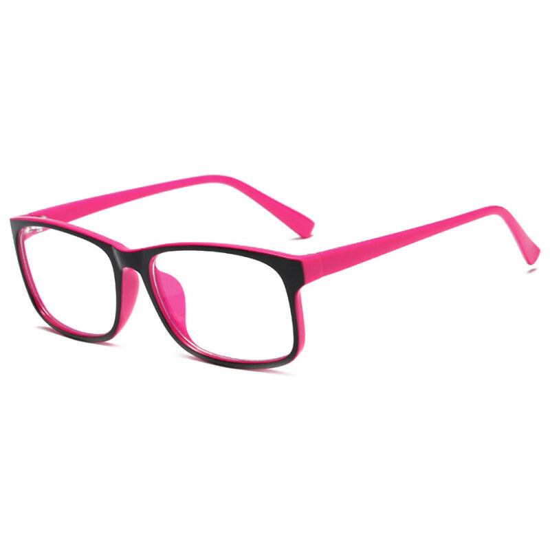 Wayfarer style Okuliare blokujúce modré svetlo na počítač C8012 Ružové 65223212