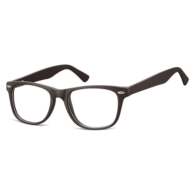 Montana Okuliare bez dioptrii wayfarer Flexi Čierne 65223372