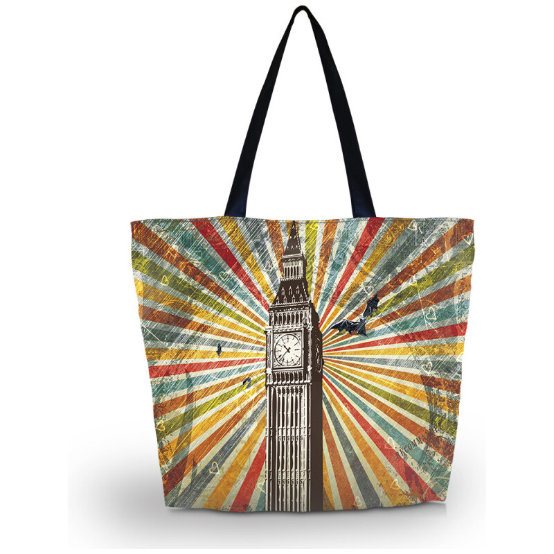 Huado nákupná a plážová taška - Big Ben London 65223516