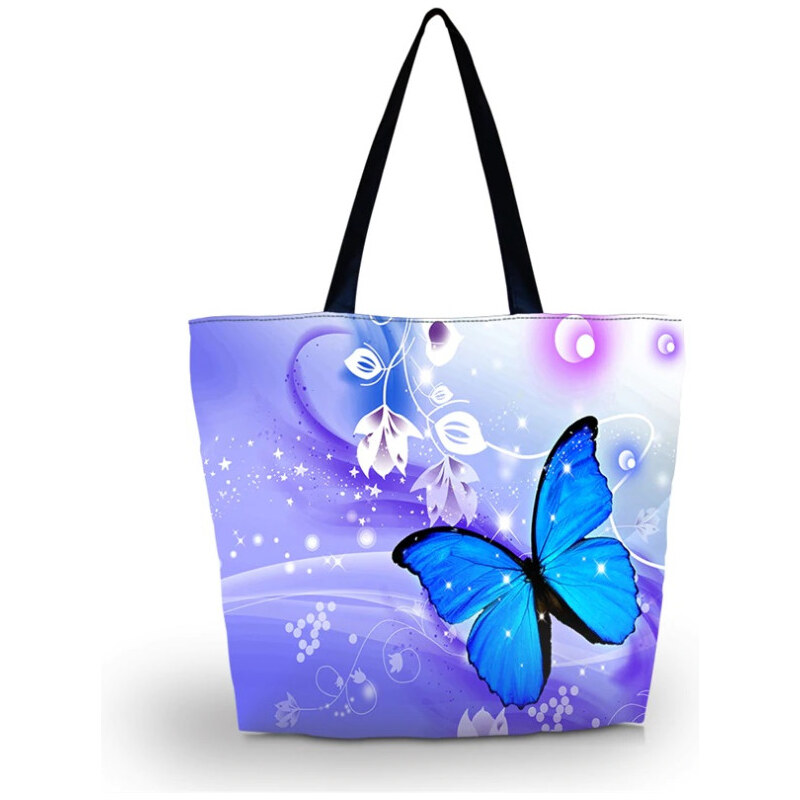 Huado nákupná a plážová taška - Violet dream 65223523