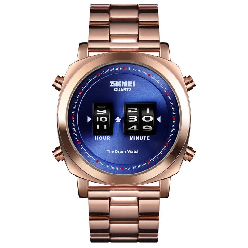 Skmei 1531 pánske hodinky Analog Drums Ružové zlato 65223756