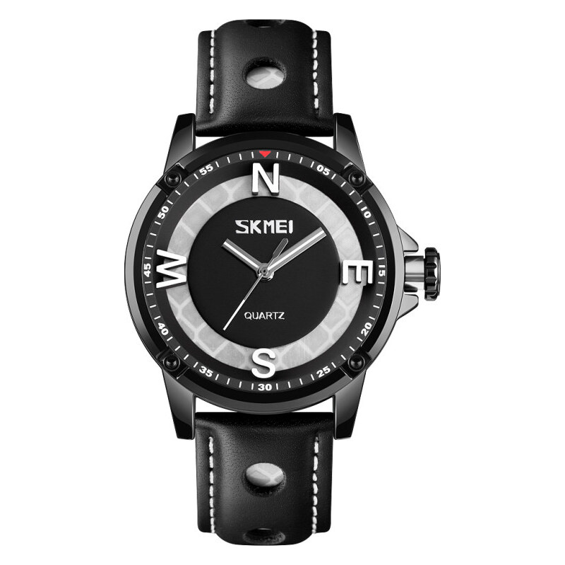 Skmei 9211 pánske hodinky Compass Gate Šedé 65223765