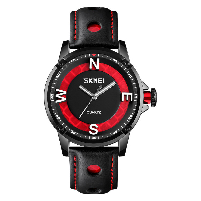 Skmei 9211 pánske hodinky Compass Gate Červené 65223766