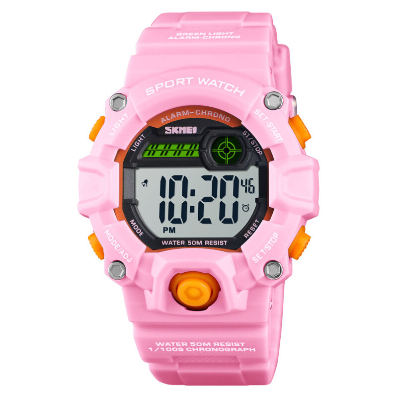SKMEI 1451 Detské športové hodinky Pinky Spy 65223772