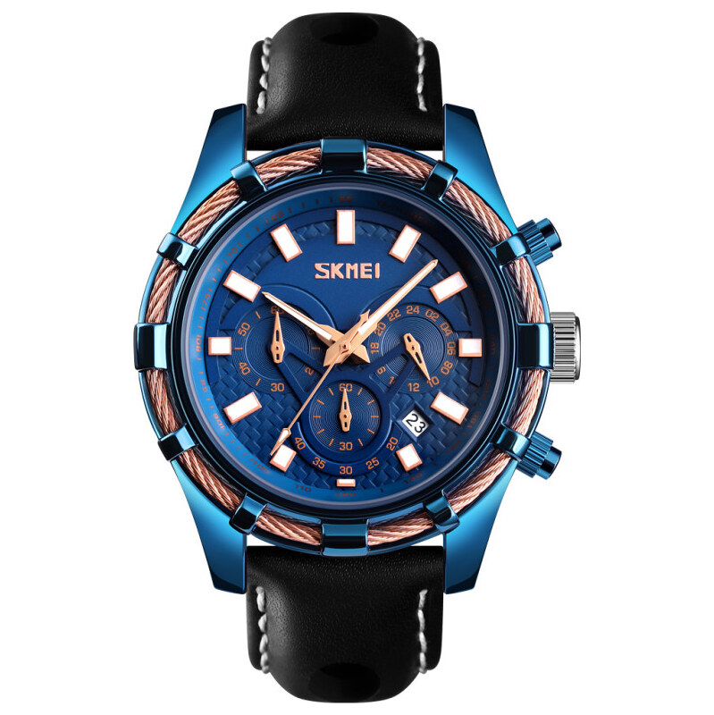 Skmei 9189 pánske hodinky Lucky Mariner Modré 65223779