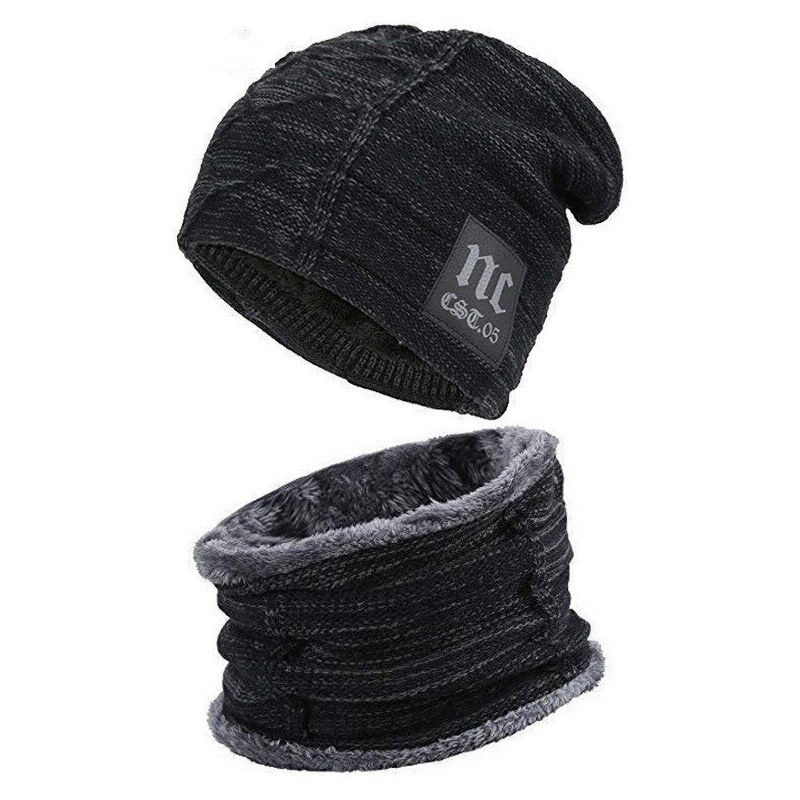 Cixi Zimný set 2v1 nákrčník a čiapka east.05 Čierna 65223795