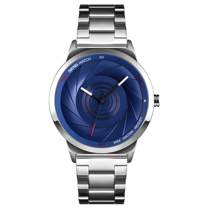 Skmei 9210 pánske hodinky Lens Shot Strieborno Modré 65223855