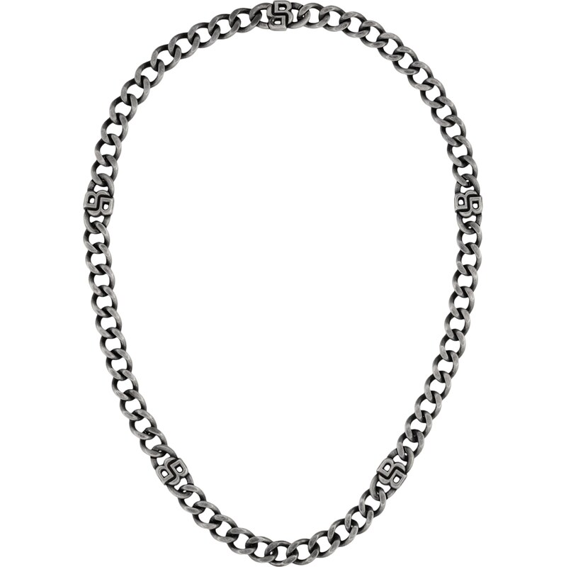 Hugo Boss Výrazný oceľový náhrdelník pre mužov Double B 1580744 66583350